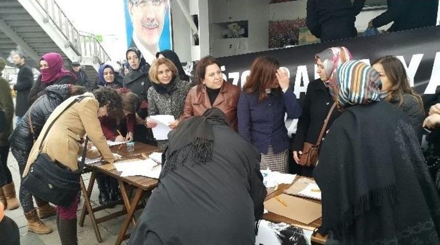 &Ouml;zgecan Aslan Cinayetine Kadınlardan B&uuml;y&uuml;k Tepki