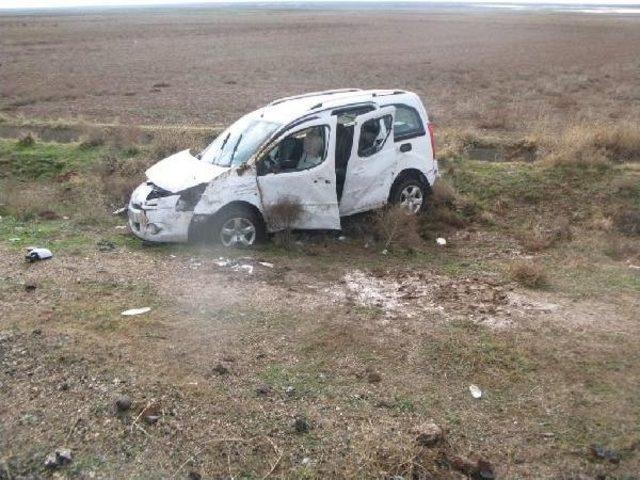 Aksaray’Da Dolu Nedeniyle 4 Ayrı Kaza: 1 Ölü, 12 Yaralı