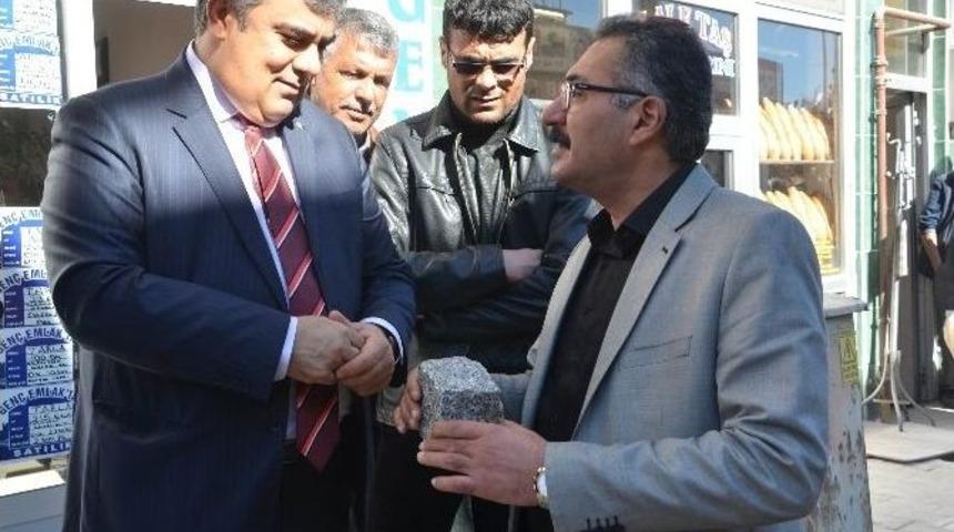 Ereğli Granit K&uuml;p Taşla Kaplanıyor