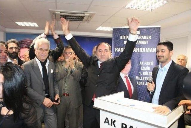 Ak Partili Rasim Kahraman’dan Miting Gibi Aday Adaylığı Açıklaması