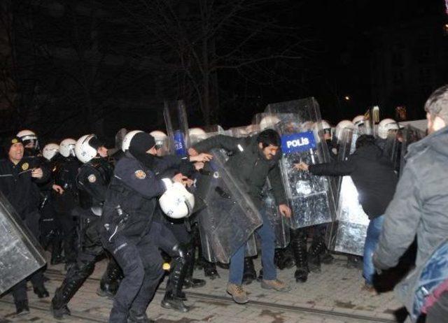 Eskişehir'de Türgev Protestosunda Arbede Yaşandı