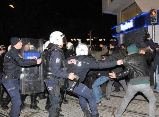 Eskişehir'de Türgev Protestosunda Arbede Yaşandı