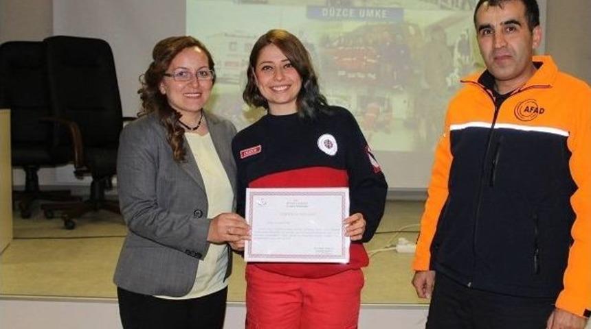 Umke Ekibine Teşekk&uuml;r