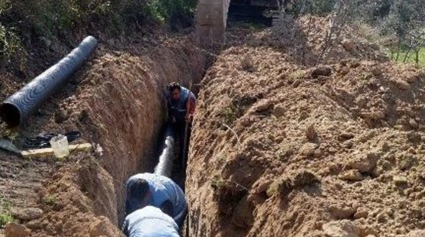 Bozdoğan’ın Koyuncular Mahallesinde Kanalizasyon Yenileniyor