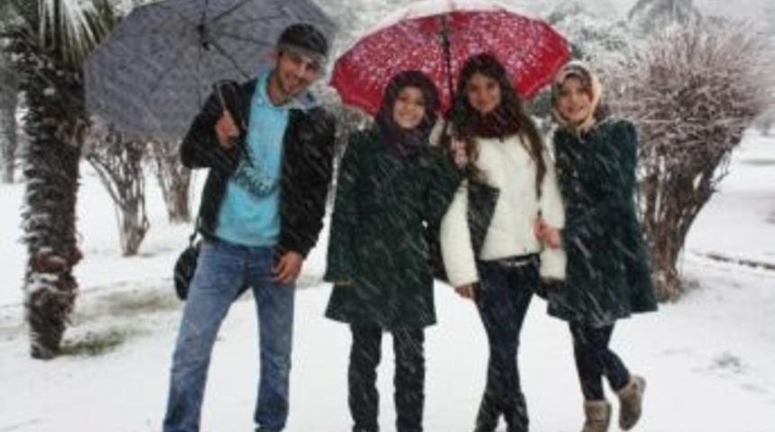 Samsun’da Yoğun Kar Yağışı