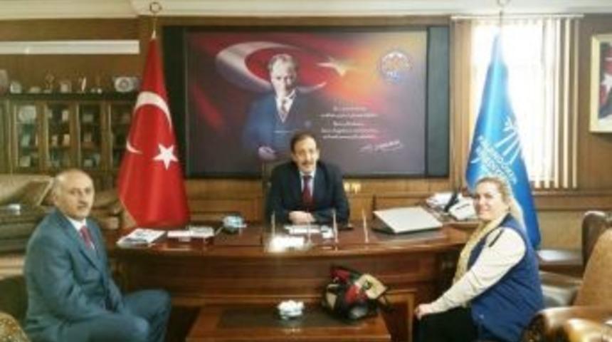 Olcay Beyoğlu’ndan Başkan Bulutlar’a Ziyaret…