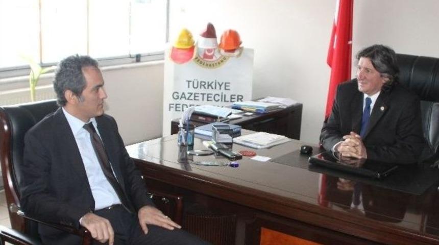 Rekt&ouml;r &Ouml;zer&rsquo; Den Zgc&rsquo; Ye Ziyaret