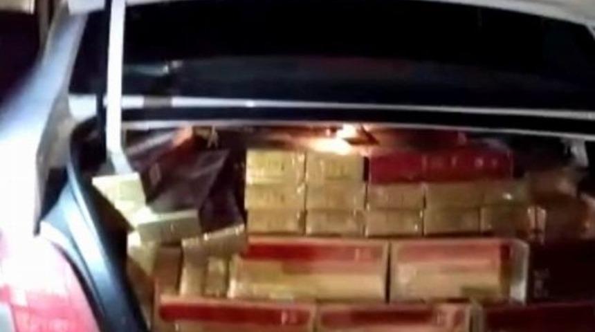 Sivas&rsquo;ta 33 Bin Paket Ka&ccedil;ak Sigara Ele Ge&ccedil;irildi