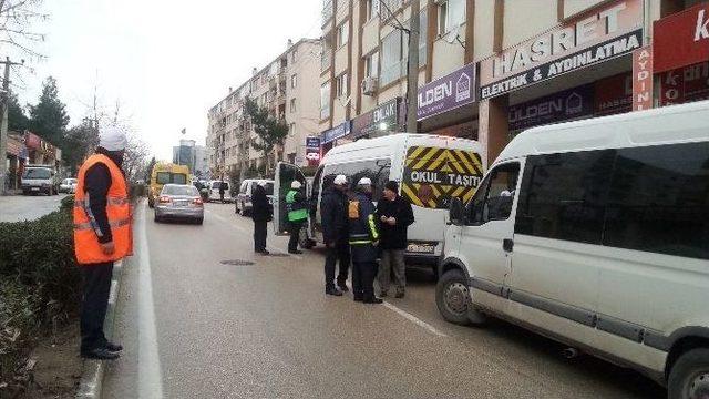 Bursa’da Servis Araçlarına Sıkı Denetim