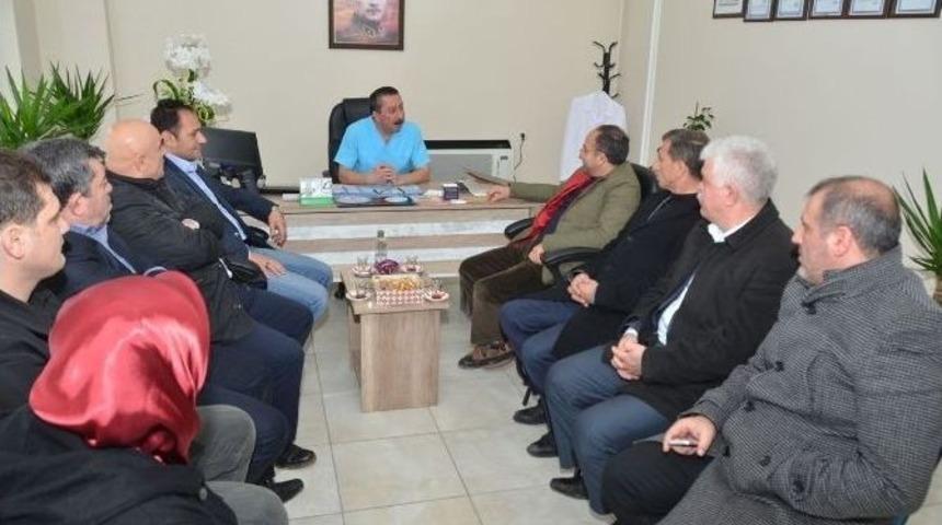 Başkan Üzülmez, Sağlık Kabinini Ziyaret Etti