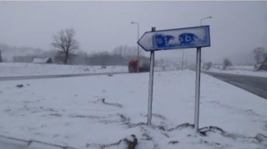 Bolu Dağı&rsquo;nda Kar Yağışı Başladı