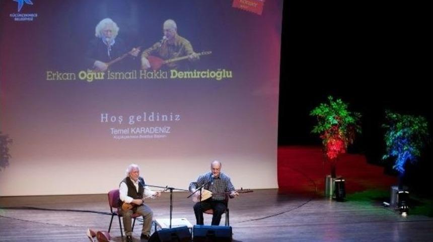 Erkan Oğur Ve İsmail Hakkı Demircioğlu&rsquo;ndan Unutulmaz T&uuml;rk&uuml; Ziyafeti