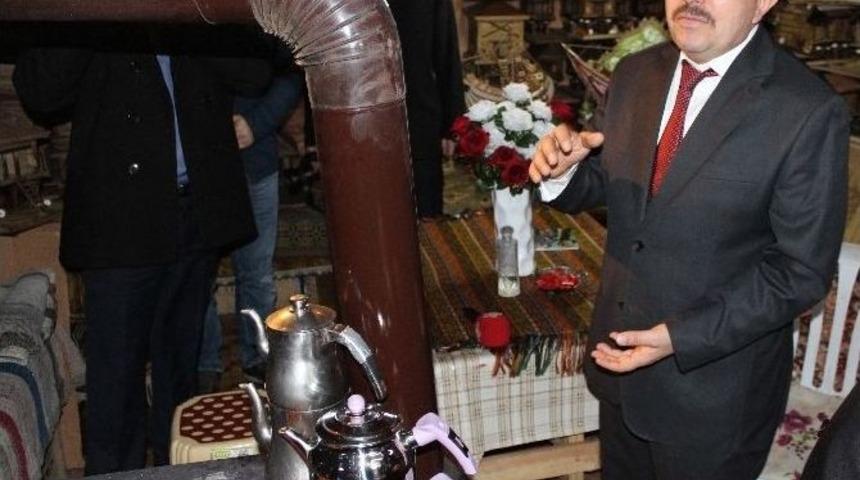 Vali Balkanlıoğlu, Sanat Evini Ziyaret Etti