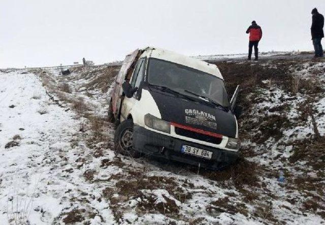 Kayseri'de Buzlanma Kazaları