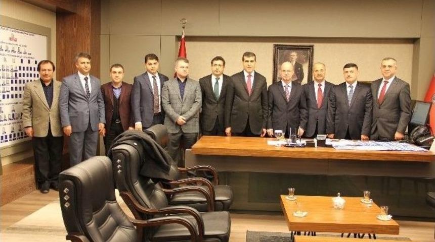 Marev Y&ouml;neticilerinden Emniyet M&uuml;d&uuml;r&uuml; G&uuml;lveren&rsquo;e Ziyaret