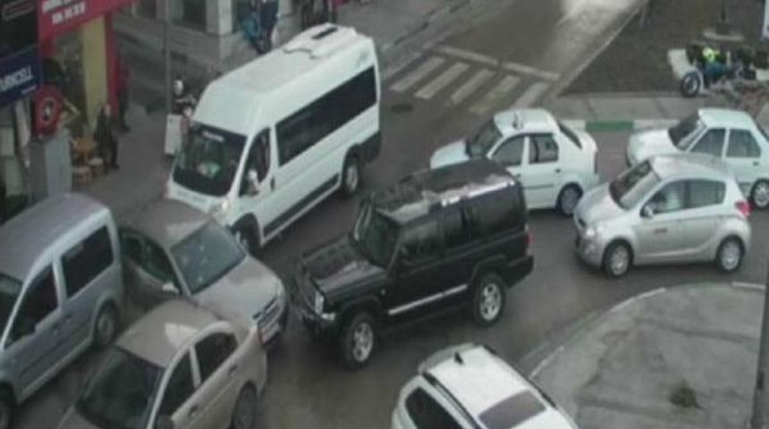 Bursa&rsquo;Daki Kazalar Mobese Kamerasında