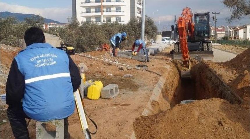 Aski, Efeler’de Kanalizasyonu Yeniliyor