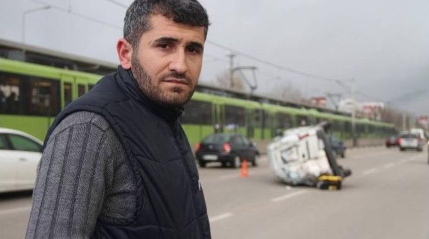 (&ouml;zel Haber) Yan Yatan Ara&ccedil;tan İnanılmaz Kurtuluş