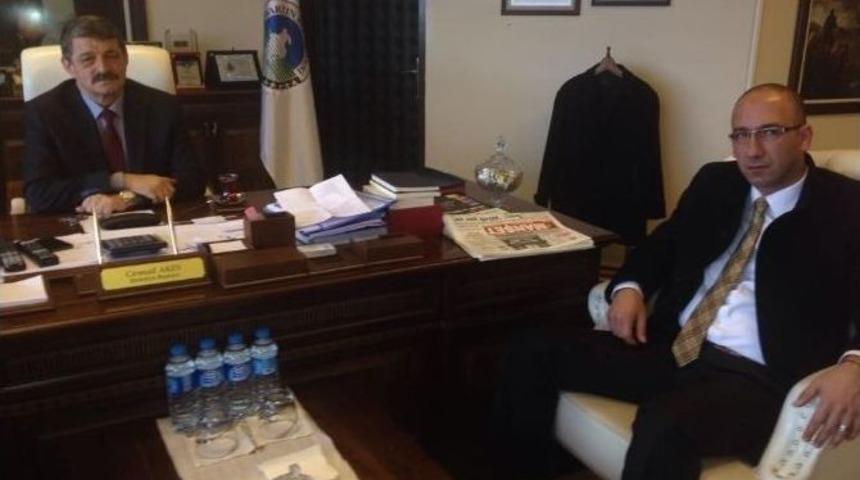 Mhp&rsquo;li &Ouml;zbayram&rsquo;dan Bartın Belediye Başkanına Ziyaret