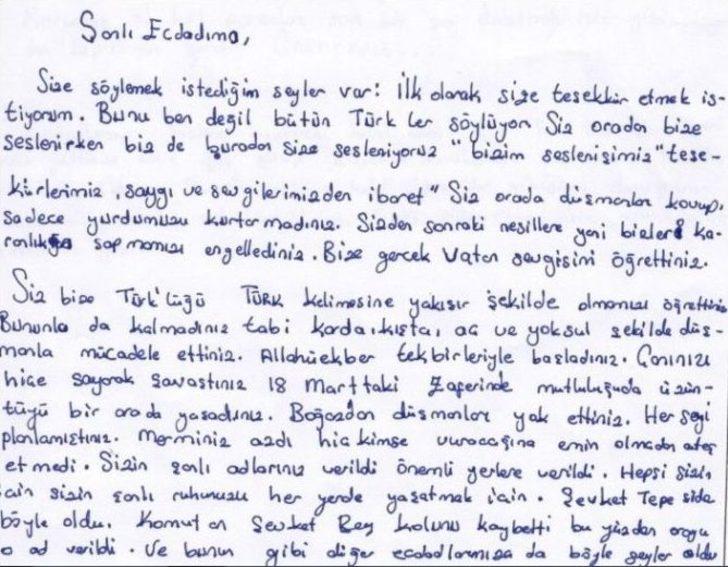 ’ecdada Mektup Yarışması’na Yoğun İlgi G4