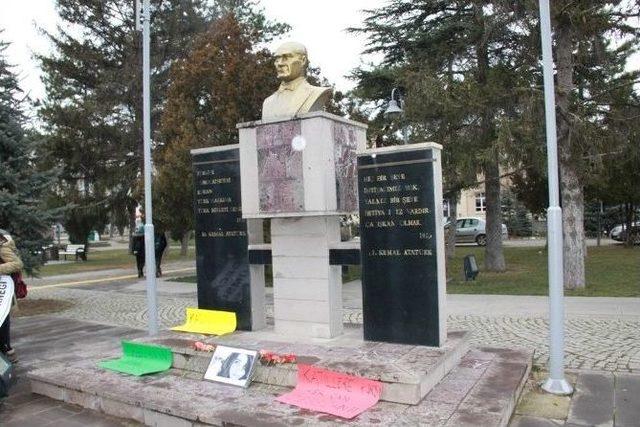 Çubuk’ta Özgecan’ın Öldürülmesi Protesto Edildi