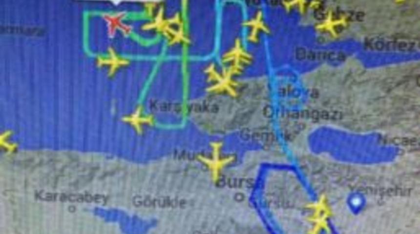 İstanbul Hava Trafiğinde Yoğunluk Yaşanıyor