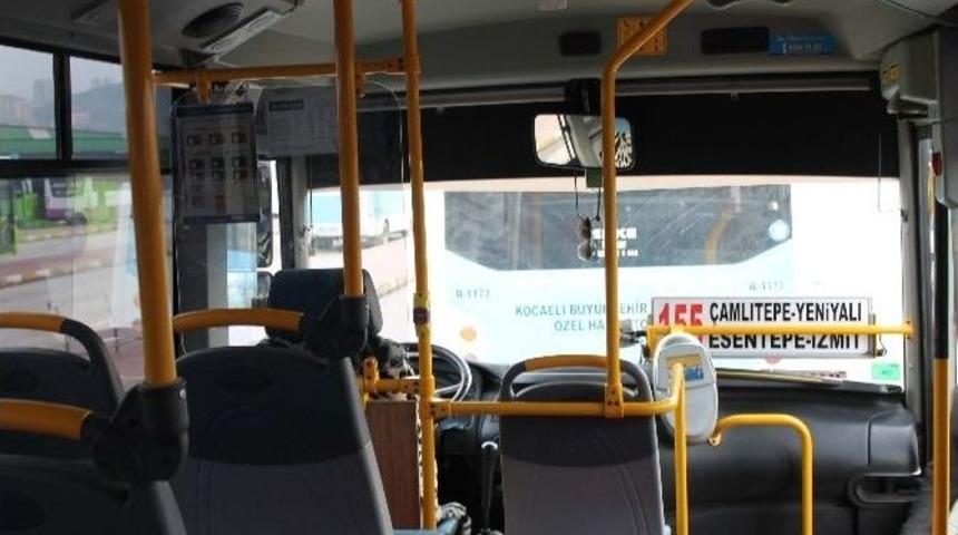 Kocaeli’de Toplu Taşıma Araçları Kamera İle Sürekli İzleniyor