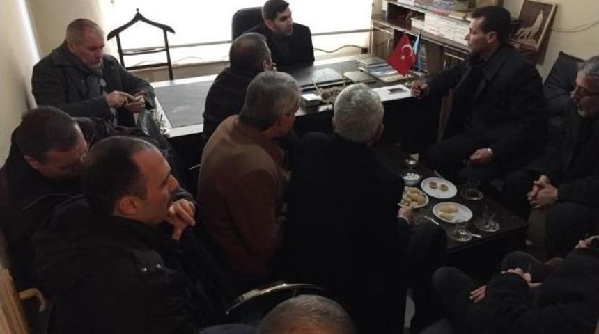 Mhp İl Y&ouml;netimi İlk Ziyareti Ger&ccedil;ekleştirdi