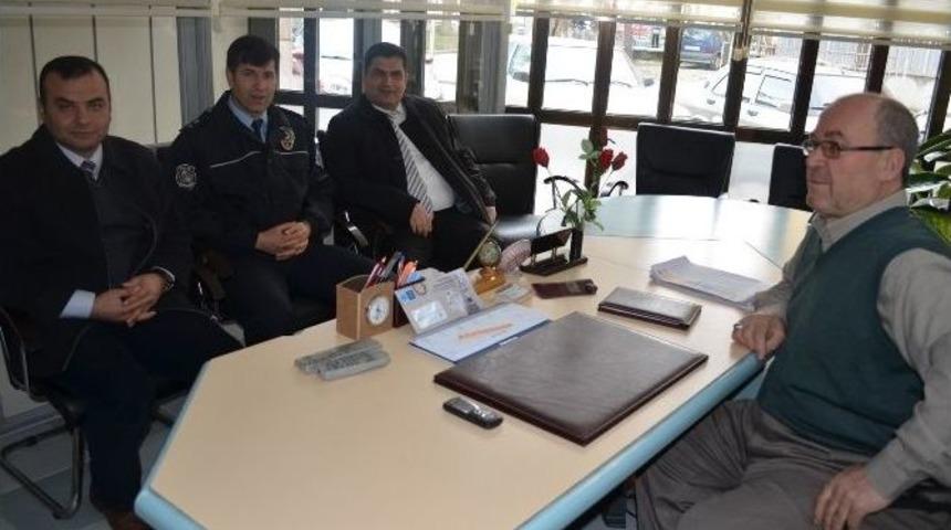 Emniyet M&uuml;d&uuml;r&uuml; Nakışyapar&rsquo;dan Yiğen&rsquo;e Ziyaret