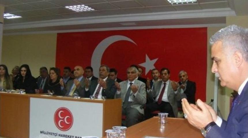 Mhp Adana İl Başkanı Baş, İlk Y&ouml;netim Kurulu Toplantısını Yaptı