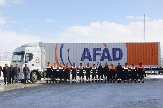 Acil Afad Erzurum Lojistik Deposu Açıldı