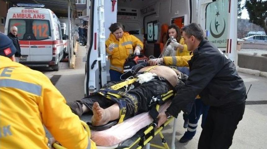 Dinlenmek İ&ccedil;in Dayandığı Kamyonun Altında Kaldı