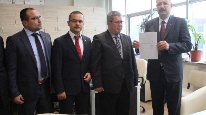 Mhp İl Başkanı Kılı&ccedil; Mazbatasını Aldı