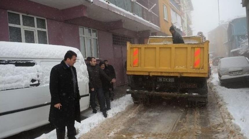 Osmangazi&rsquo;de Kar Seferberliği