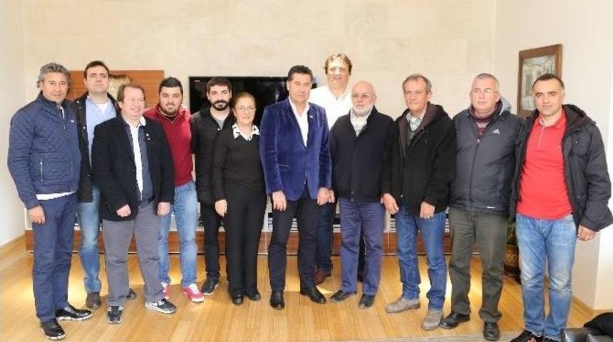 Bodrum Beşiktaşlılar Derneğinden Başkan Kocadon&rsquo;a Ziyaret
