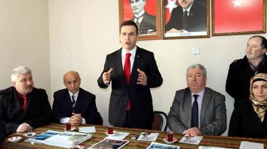 Avukat Cora Şalpazarı İl&ccedil;e Teşkilatını Ziyaret Etti