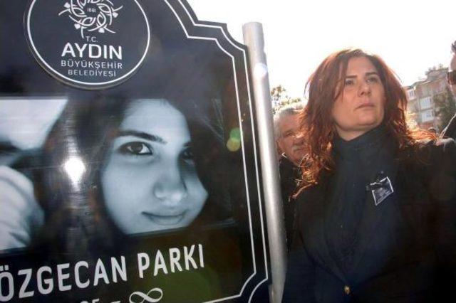 Özgecan'ın Adı Aydın'da Parka Verildi