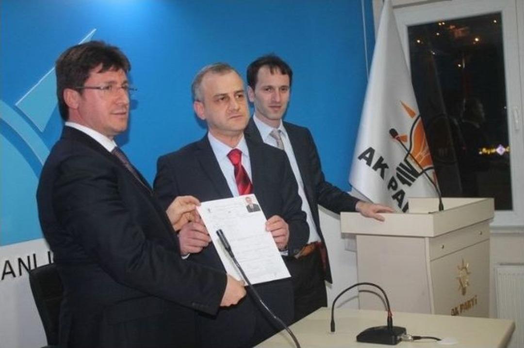 Hacı Bayram Koman Ak Parti Milletvekili Aday Adaylığı Başvurusunda Bulundu