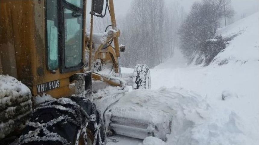 B&uuml;y&uuml;kşehir Kar Mesaisinde