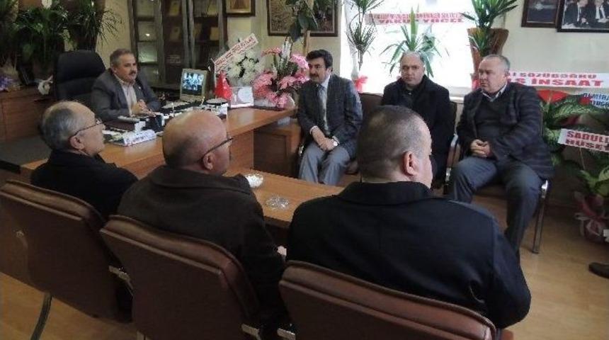 Ticaret Borsası&rsquo;ndan Sayan&rsquo;a Kutlama Ziyareti