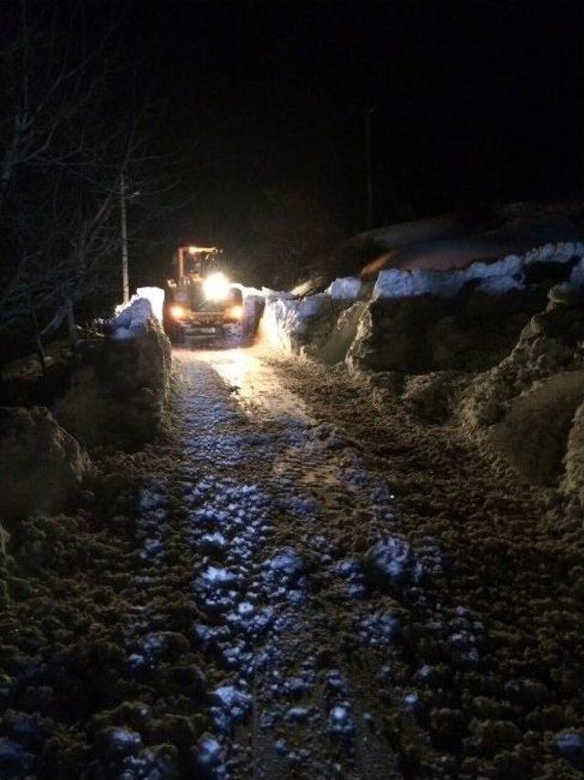 113 Köy Yolu Ulaşıma Açıldı