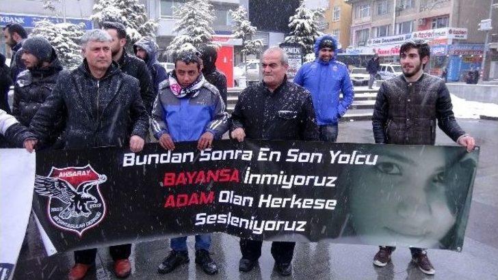 Beşiktaş Taraftarı Özgecan İçin Yürüdü G3