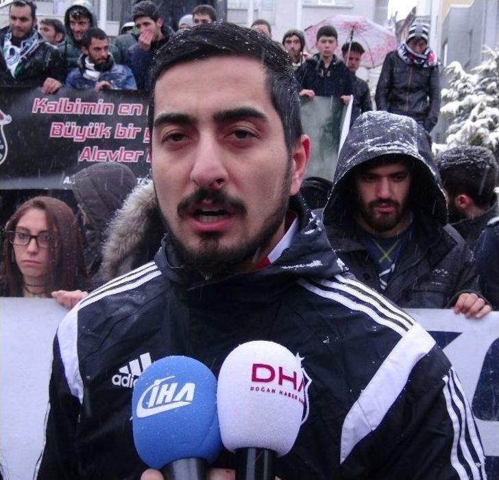 Beşiktaş Taraftarı Özgecan İçin Yürüdü G4