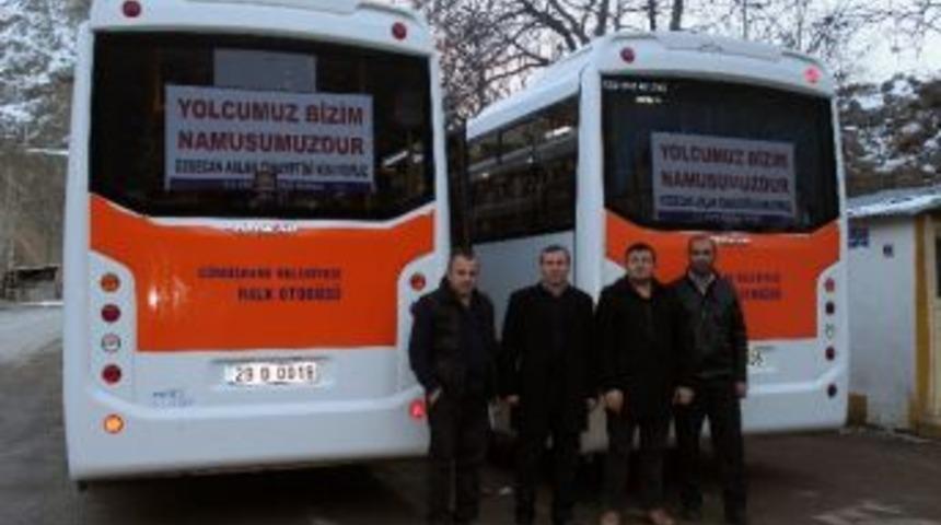 G&uuml;m&uuml;şhaneli Dolmuş&ccedil;ulardan &Ouml;zgecan Eylemi