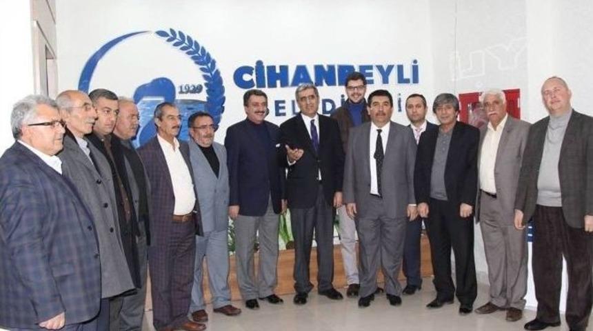 Recep Konuk&rsquo;tan Başkan Kale&rsquo;ye Ziyaret