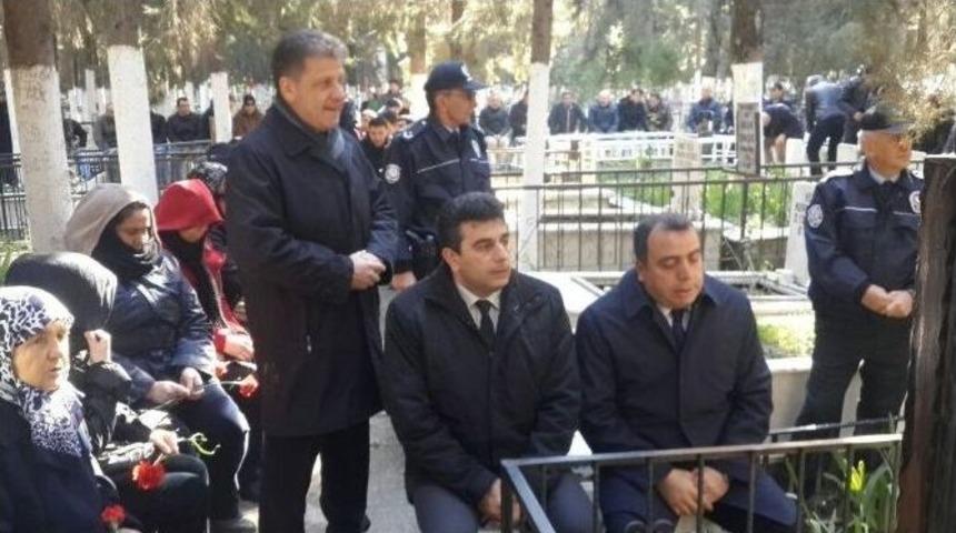 Kuşadası Şehit Polis Fuat Kaplan&rsquo;ı Unutmadı