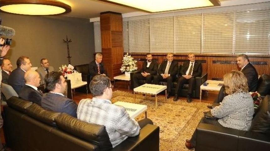 Ak Parti Melikgazi Teşkilatı&rsquo;ndan Hayırlı Olsun Ziyareti