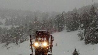 Denizli’de İlçelerde Karla Mücadele