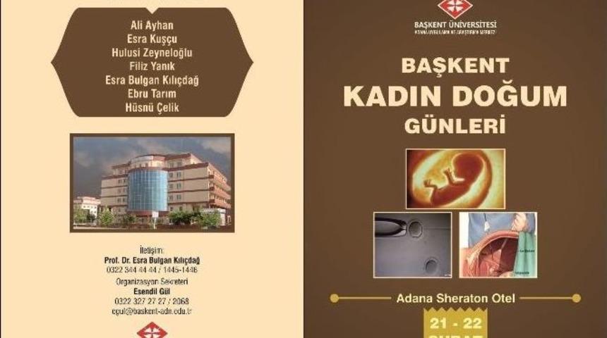 "başkent Kadın Doğum G&uuml;nleri" Başlıyor