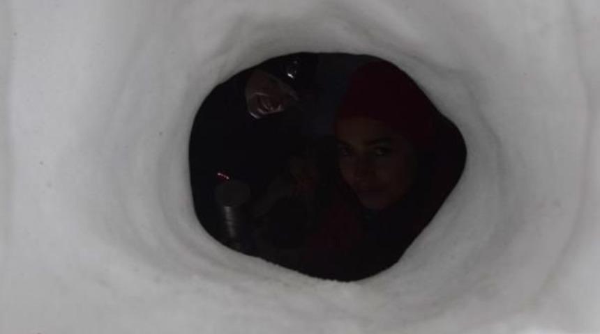 Paland&ouml;ken'de Dağcıların Eğitim Kampı